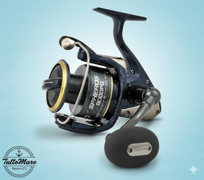 Shimano Spheros 8000PG – Potenza Pura per i Giganti del Mare