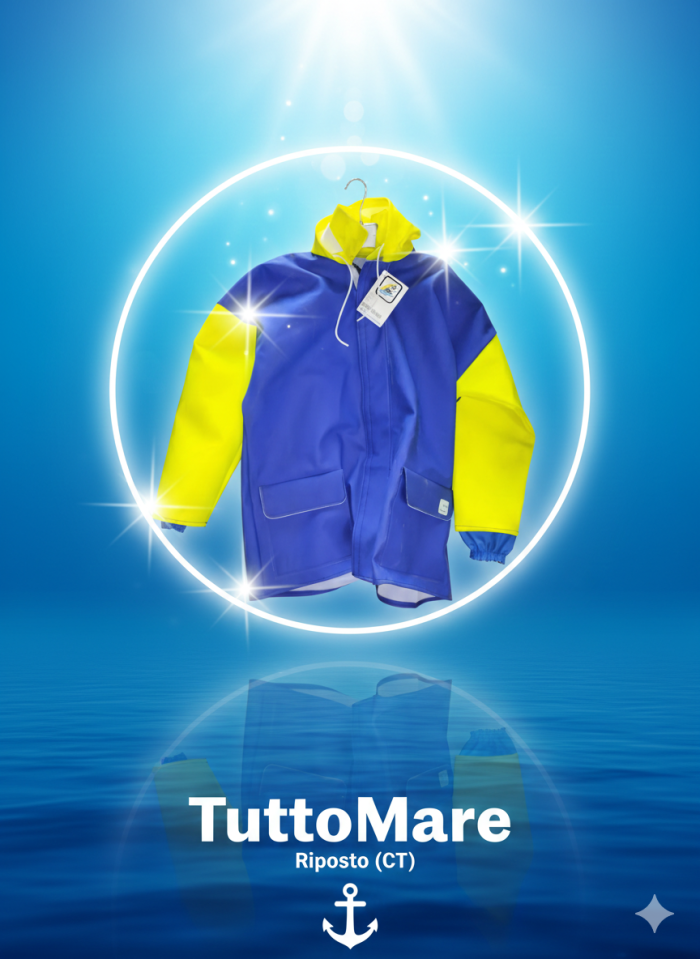 Giacca Cerata Professionale Impermeabile - Taglia XL