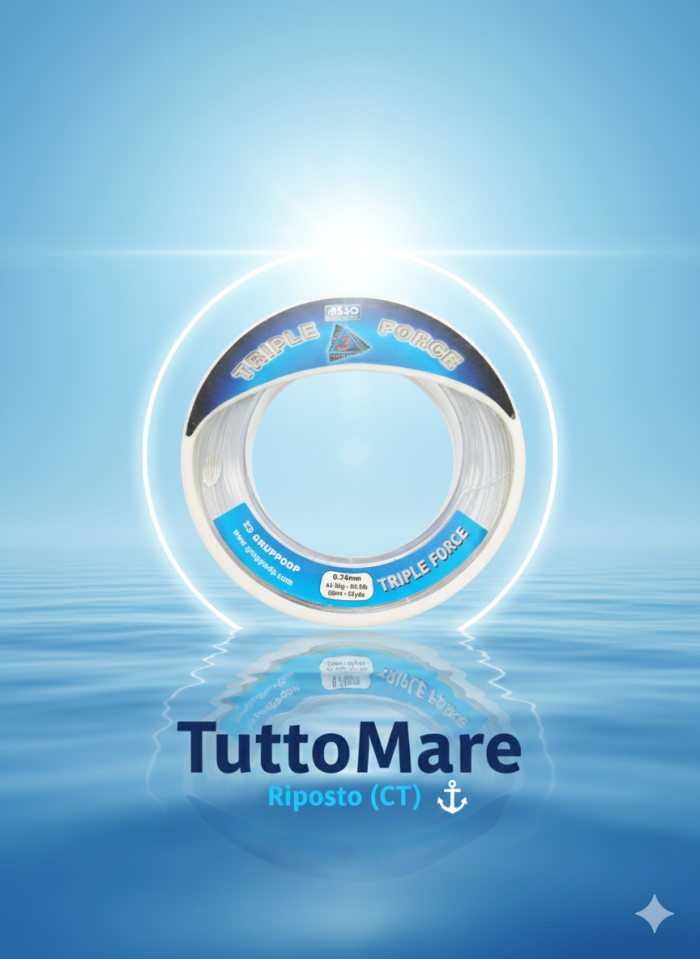 Asso Triple Force - Bobina da 50mt Diam.0,74