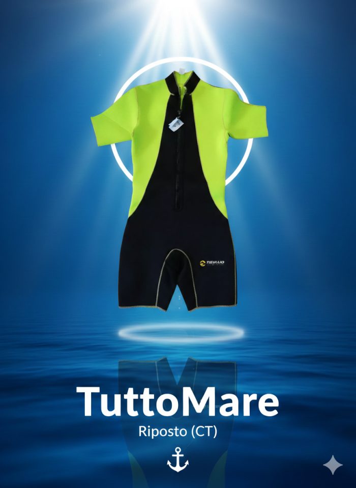 Corpetto Tigullio in Neoprene 2.5mm – Mezza Manica