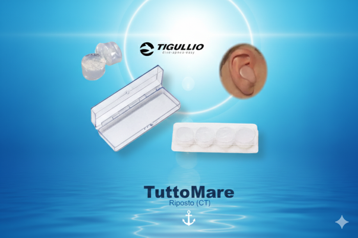 Tappi per Orecchie Tigullio in Silicone Modellabile – Set da 4 pezzi