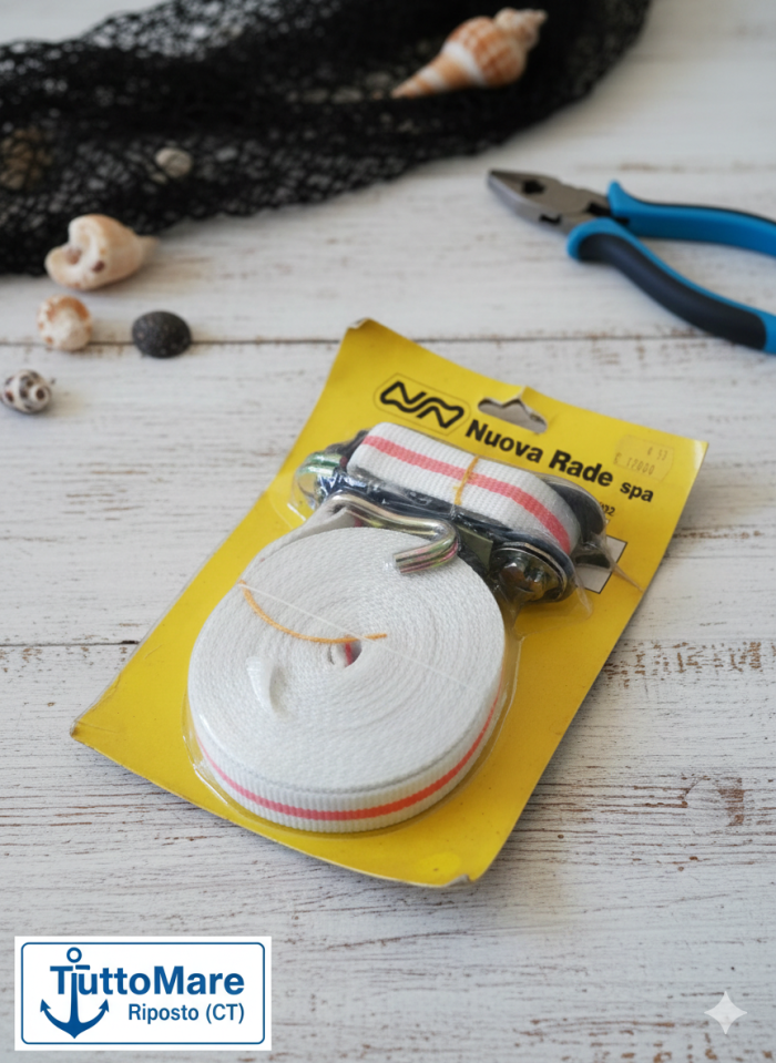 Fascia di Fissaggio con Cricchetto Nuova Rade - 6 Metri