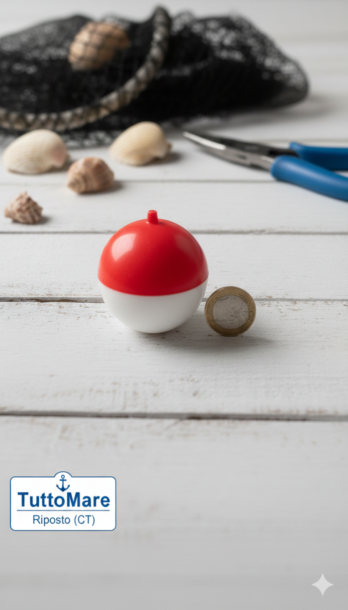 Galleggiante a Sfera Scorrevole in PVC – Il Classico Bicolore