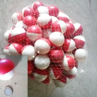 Galleggiante pesca scorrevole a palla sfera in PVC rigido teleferica, siluro, superficie, boa - immagine 2