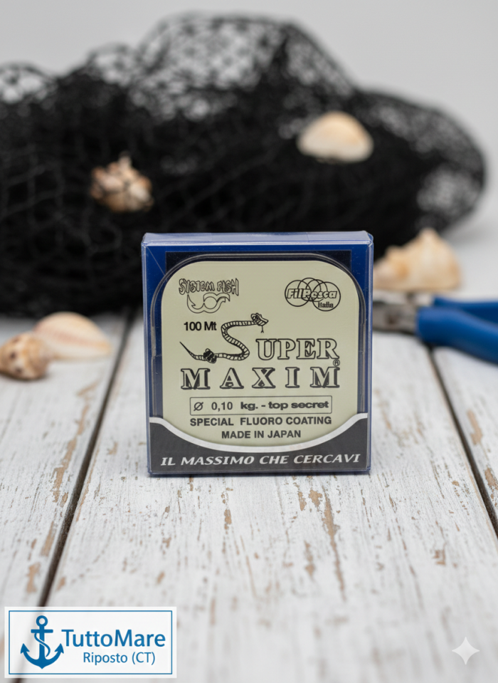 Filo Filpesca Super Maxim – Monofilo Fluoro Coating (100mt - 0,10mm)