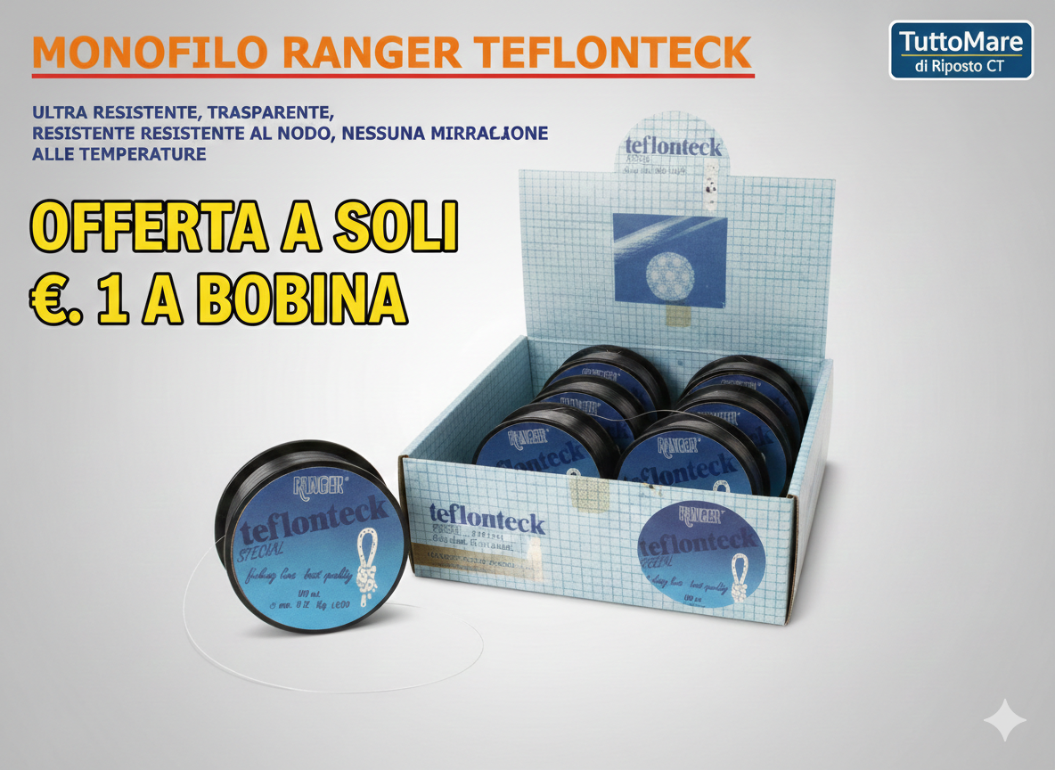 Ranger Teflonteck Special – Monofilo per Terminali (100mt) - immagine 2