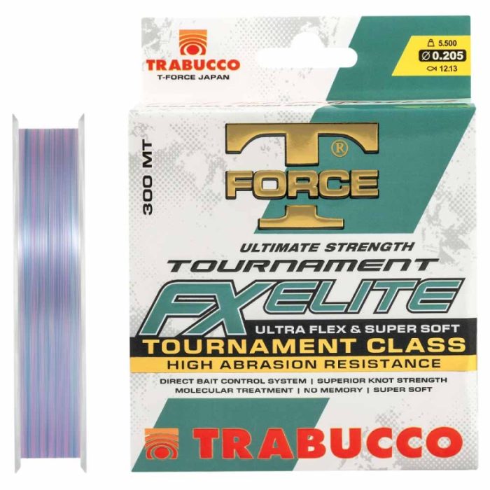 Monofilo Trabucco Tournament FX Elite 300MT 0,255