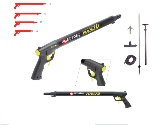 FUCILE OLEOPNEUMATICO RAS SRP ABYSSTAR TIGULLIO