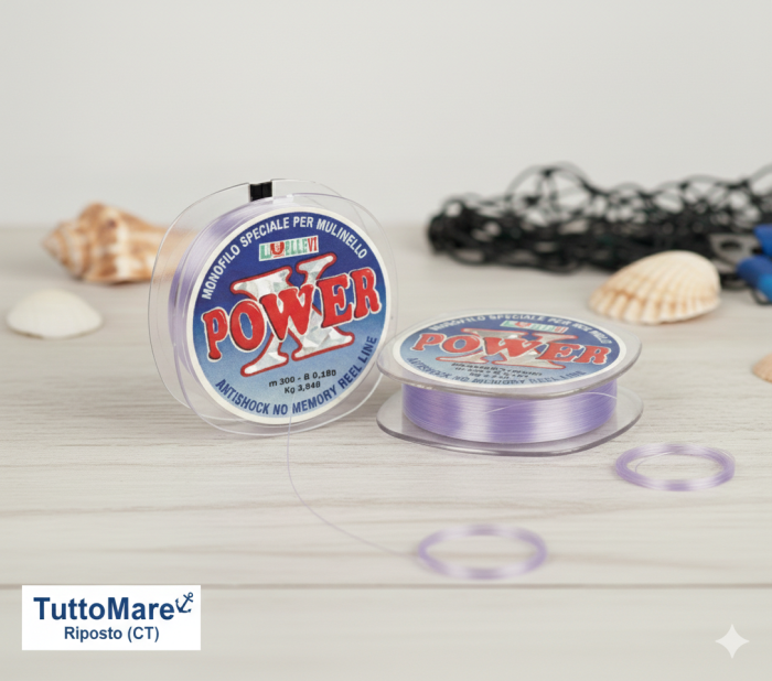 Monofilo Ellevi X-Power – Fluoro Coated – Violetto