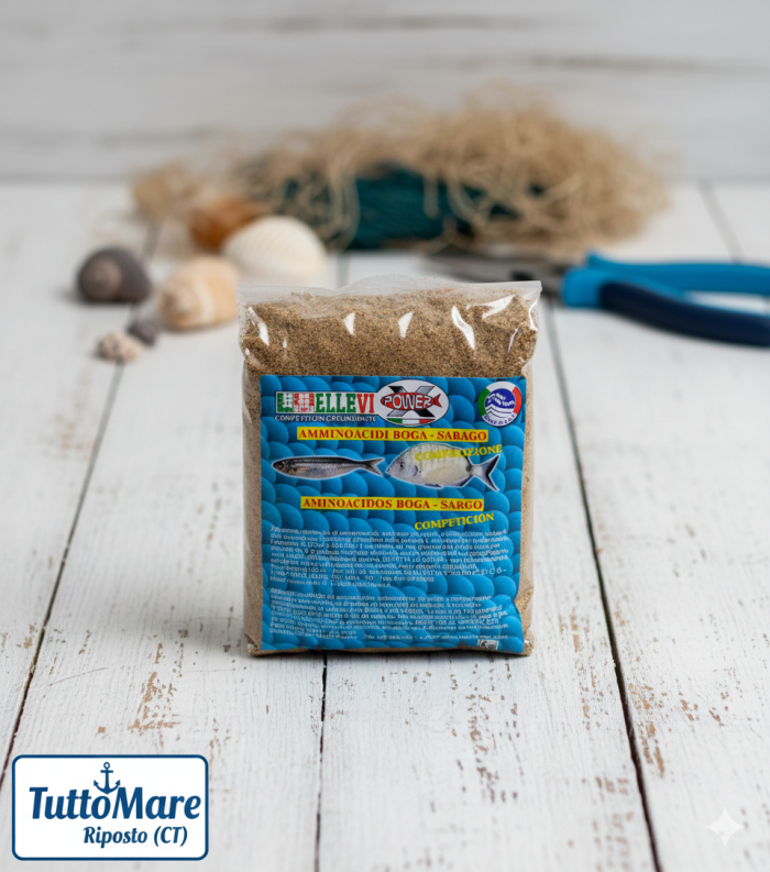 Ellevi - ADDITIVO AMMINOACIDI PER BOGA E SARAGO (250GR)