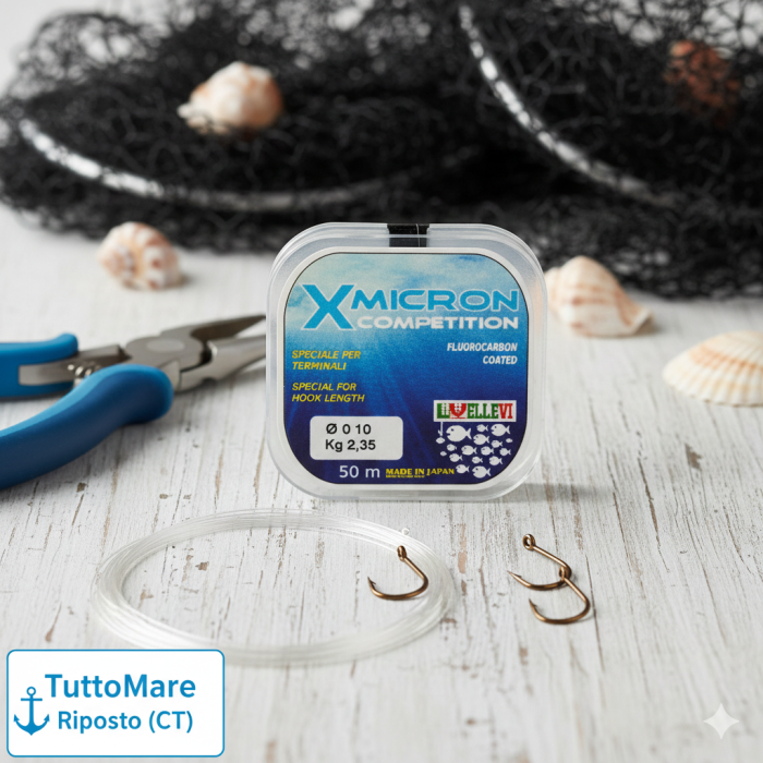 Ellevi New X-Micron Competition – Fluorocarbon 100% (50mt)