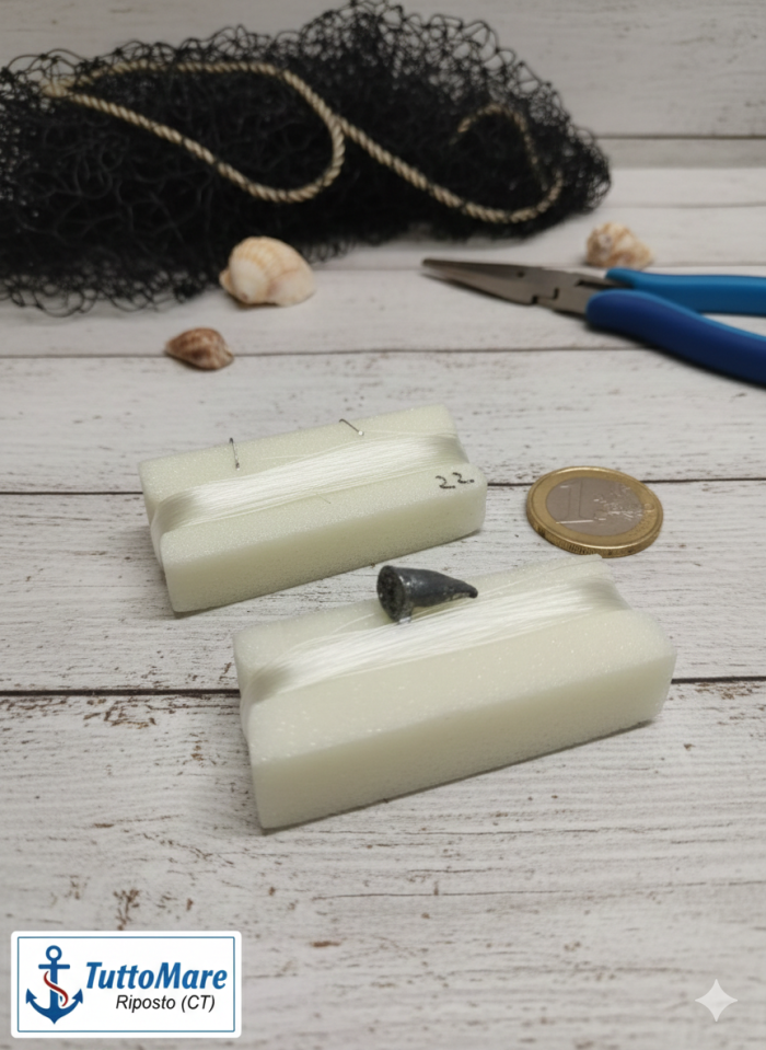 Terminale Artigianale TuttoMare – 2 Ami Mustad Micro (Canna Fissa)